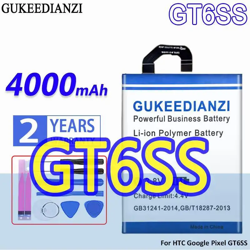 

4000Mah For Htc Google Pixel Fold GT6SS Foldable Phone Reliable Power Supply Mobile Battery