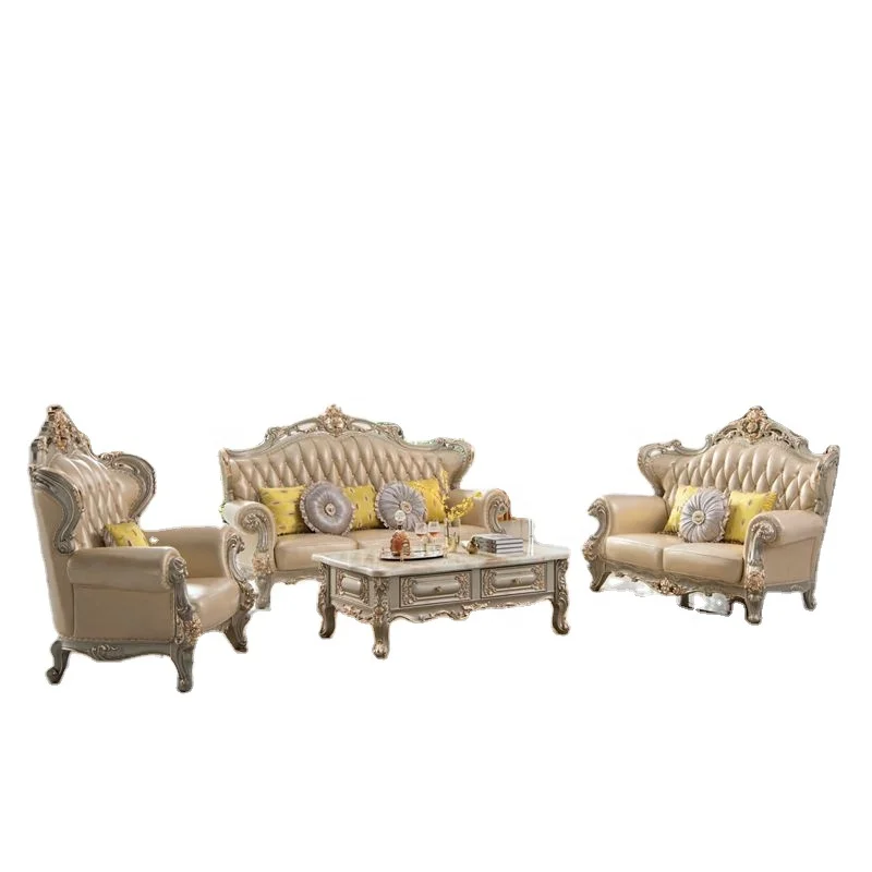 For Luxury Modern Furniture Sofa Set Luxury Sofa Sets for Living Room Modern Home Furniture  Original Leather Living Room Sets