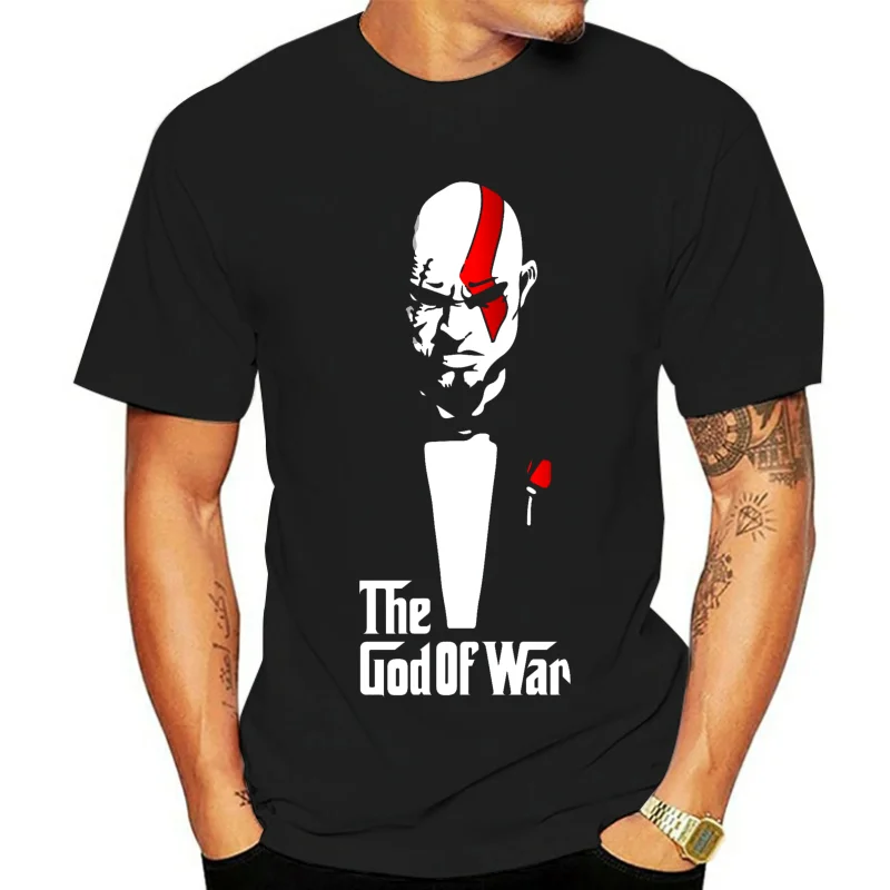 God of War T-Shirt The Godfather Spoof T-Shirt Gamers Greek Inspired Gift  Cool Casual pride t shirt men Unisex New Fashion