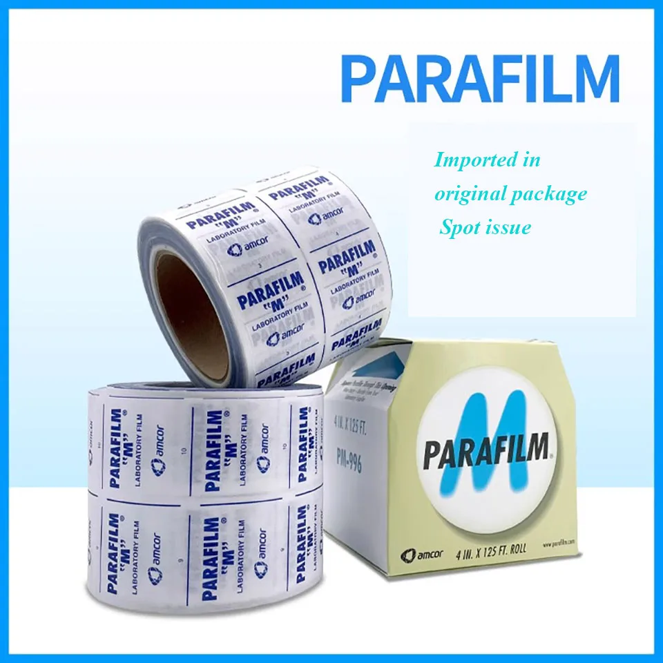 

For Parafilm M Pm996 Purpose Laboratory Film Biological Wrap Red Wine Champagne Bottle Sealed Roll Retain Freshness Dust-Proof