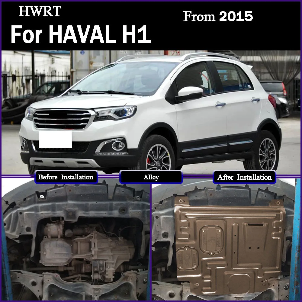 

Higher Quality For HAVAL H1 2015 1.5L Under Engine Guard Splash Shield Mud Fender Cover Plate Fender Mudguard Protector