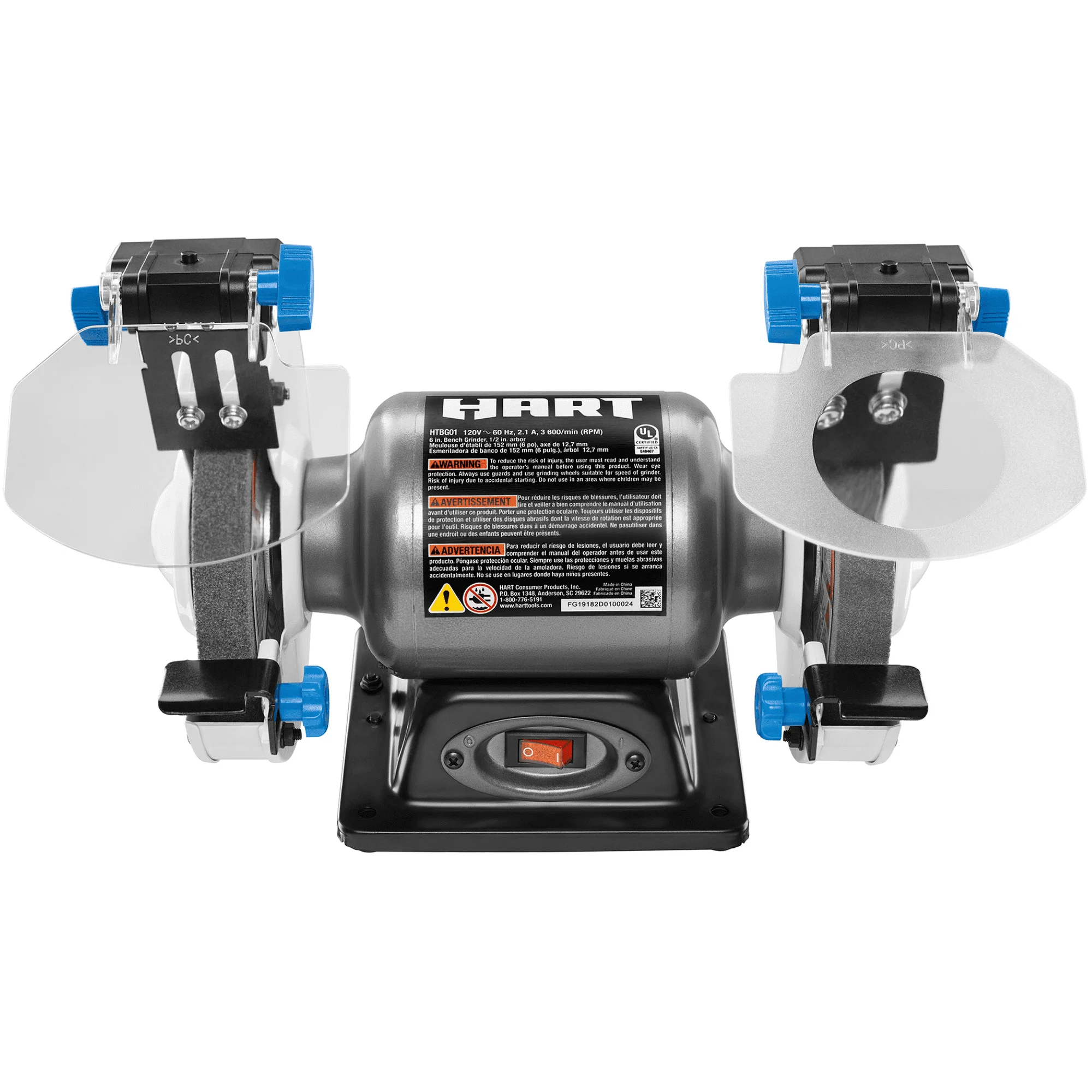 

Настольная шлифовальная машина с 6 дюймов, 2,1 А