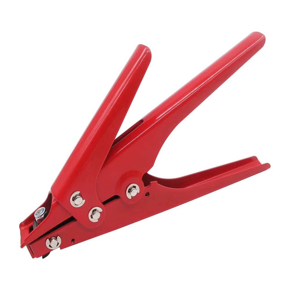 Nylon-Kabelbinderpistole zum Spannen und Schneiden von Nylon-Kabelbindern, Breite: 2,4–9 mm, Kabelbinderzange, Kabelbinder-Werkzeug mit einstellbarer Spannung – Detail 8