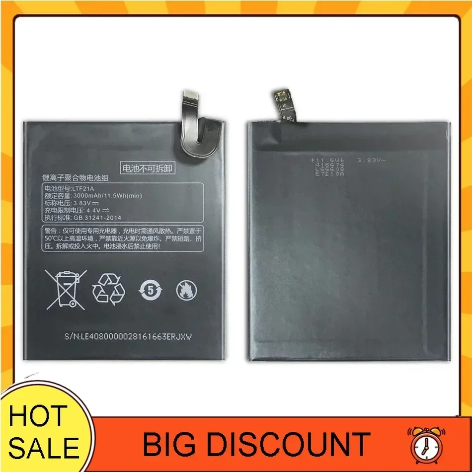 Mobile Phone Battery 3000mAh , LTF21A, For LeEco For Letv For Le Phone Le 2 X620 LeX620 / Le2 Pro X520 X527 LeX520 LeX527