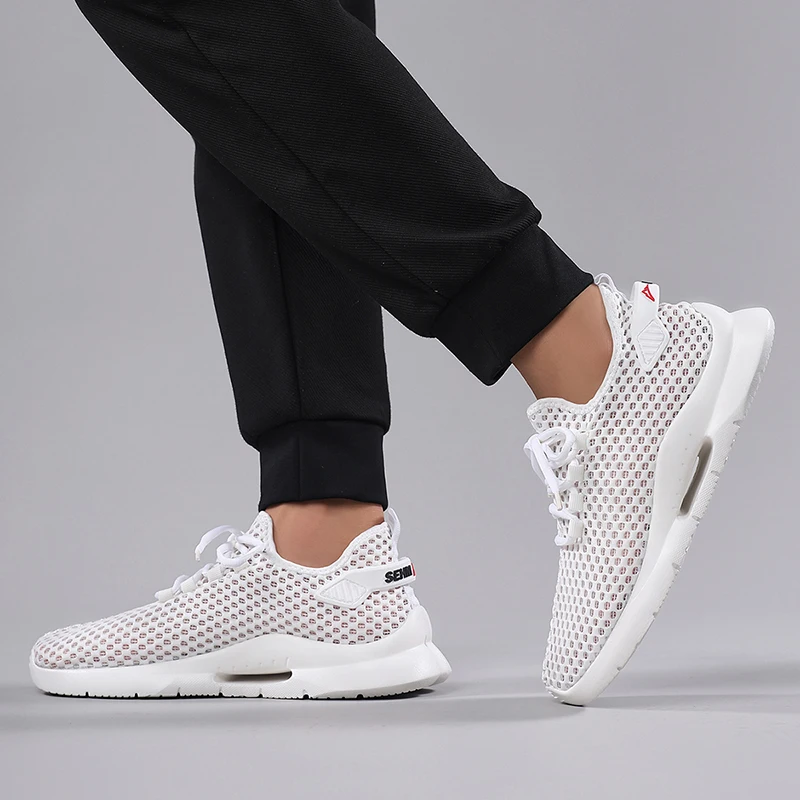 

ELUVA Men Casual Sneakers Breathable Mesh Comfort Walking Shoes Lightweight Outdoor Non-Slip Running Shoes for Man Summer