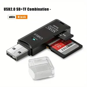 Robust Card reader USB 3.0 2.0 2 in 1 High -speed data transmission with compatibility of up to 5 Gbps Multiple PC camera 6 Main Sales Micro SD Reader - №2