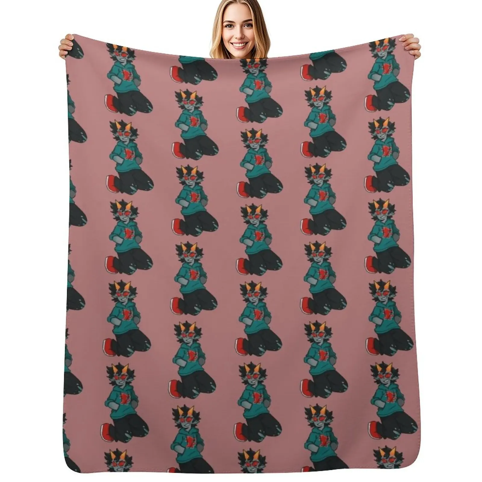 

Terezi! Throw Blanket for winter Custom Tourist Furrys Blanket