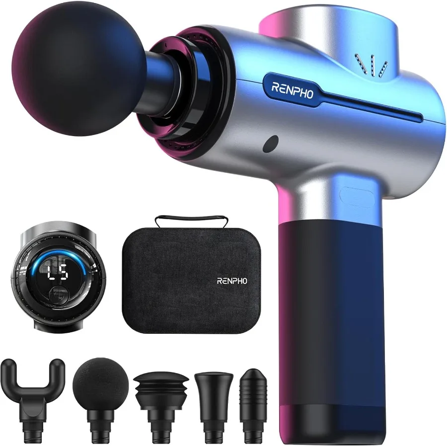 

Portable Deep Tissue Massage Gun for Back and Neck Relief Ideal for Active Individuals and Daily Recovery Compact Handheld Perc