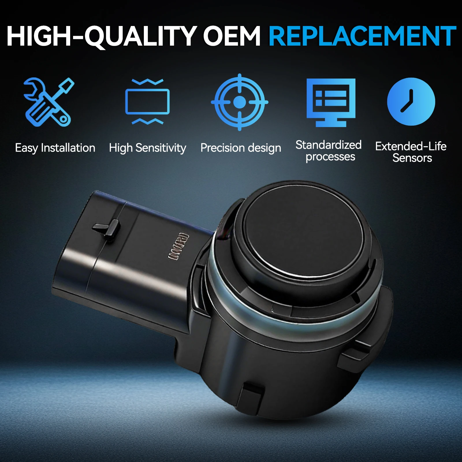 

5Q0919275 5Q0919275B PDC Parking Sensor For Audi A3 A4 A5 A6 Q3 Q5 TT BMW X-series Mercedes-Benz A B E S VW Golf Polo Passat