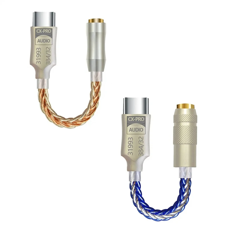 1 шт. CX31993 Hi-Fi ЦАП типа C до 3,5 мм усилитель для наушников аудио декодер металлический B