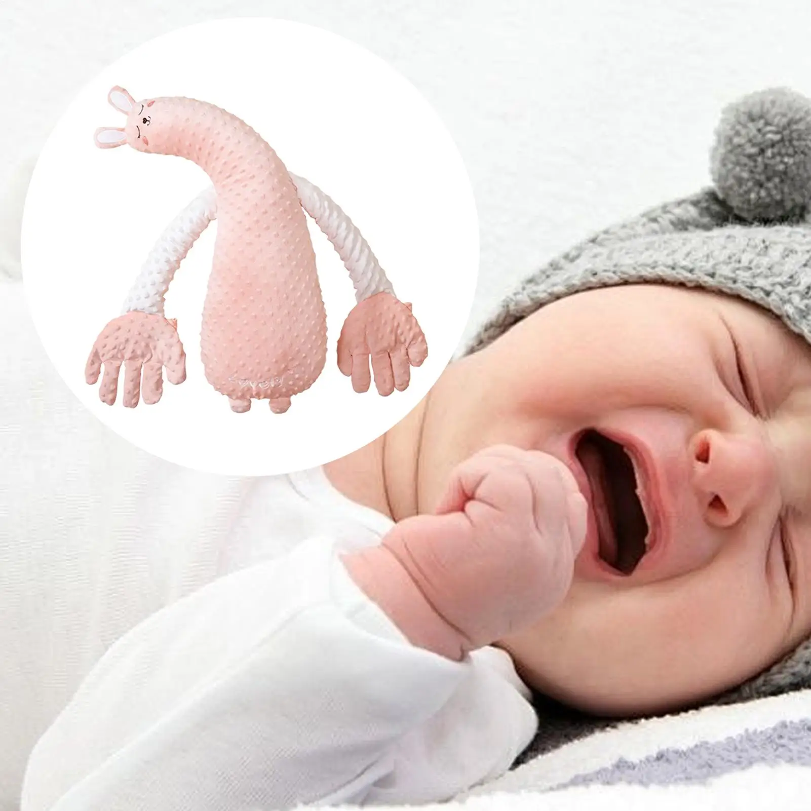 ベビー睡眠おしゃぶりベビーパッティング枕睡眠感覚ぬいぐるみ動物ベビーベッドベッド幼児バシネット子供保育園シャワー旅行