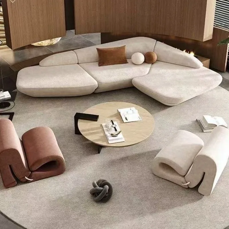 

Wind Home Nail Salon Rest Area Beauty Salon Sofa Light Luxury Office Home Nordic Style Sofa