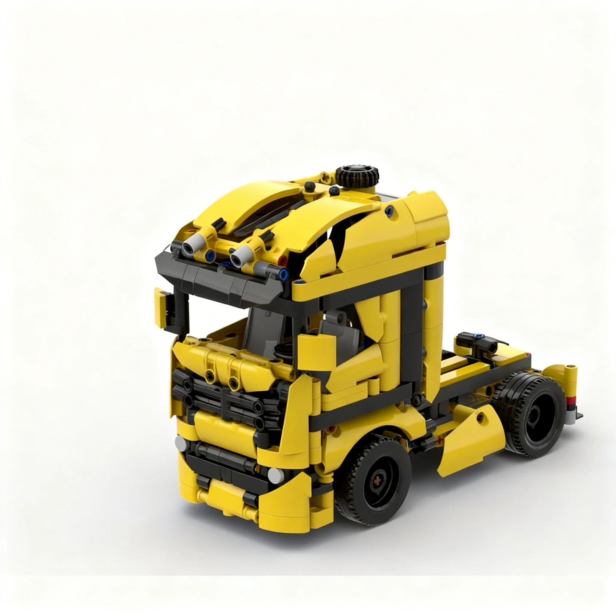 619pcs MOC Technical Model B Hornet Truck Model Toys Building Blocks Architecture Christmas Gifts Brick Kids Education Idea