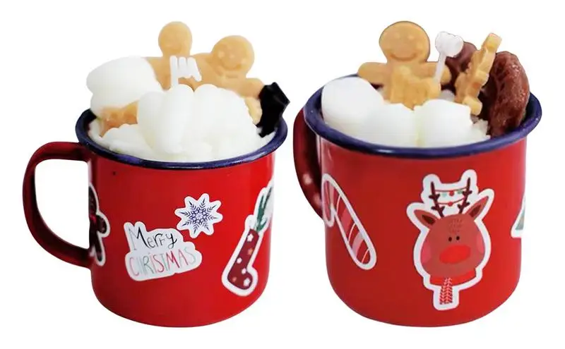 

Пряничная ароматическая свеча Рождественский пряничный человечек Аромат соевого воска Новинка Свеча Безопасный праздничный пряник Ароматическая свеча в чашке