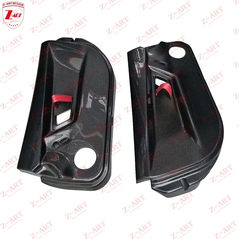 Z-ART Gallardo Super Trofeo Stradale Dry Carbon Fiber Door Interior Panel For Lamborghini Gallardo 2003-2013