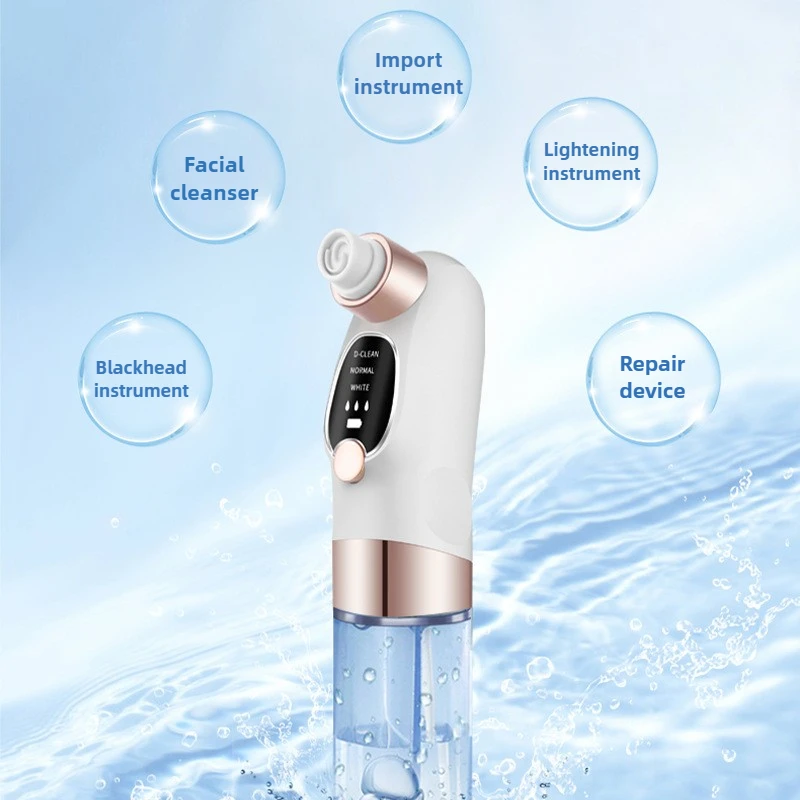 Blackhead Remover Pore สูญญากาศทําความสะอาดใบหน้าไฟฟ้าสิวสิว Black Head Removal USB ชาร์จ Water Cycle Black Dot ลบ