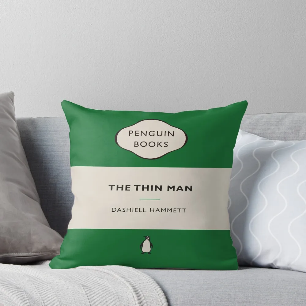 

Penguin Books The Thin Man Throw Pillow Sofa Cushions Covers Pillowcase Cushion