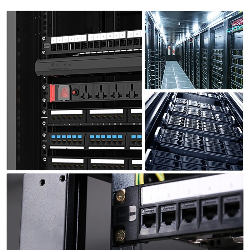 M6x16mm Käfig muttern, Schrauben und Unter leg scheiben für Rack-Server-Schrank, Rack-Server-Regale