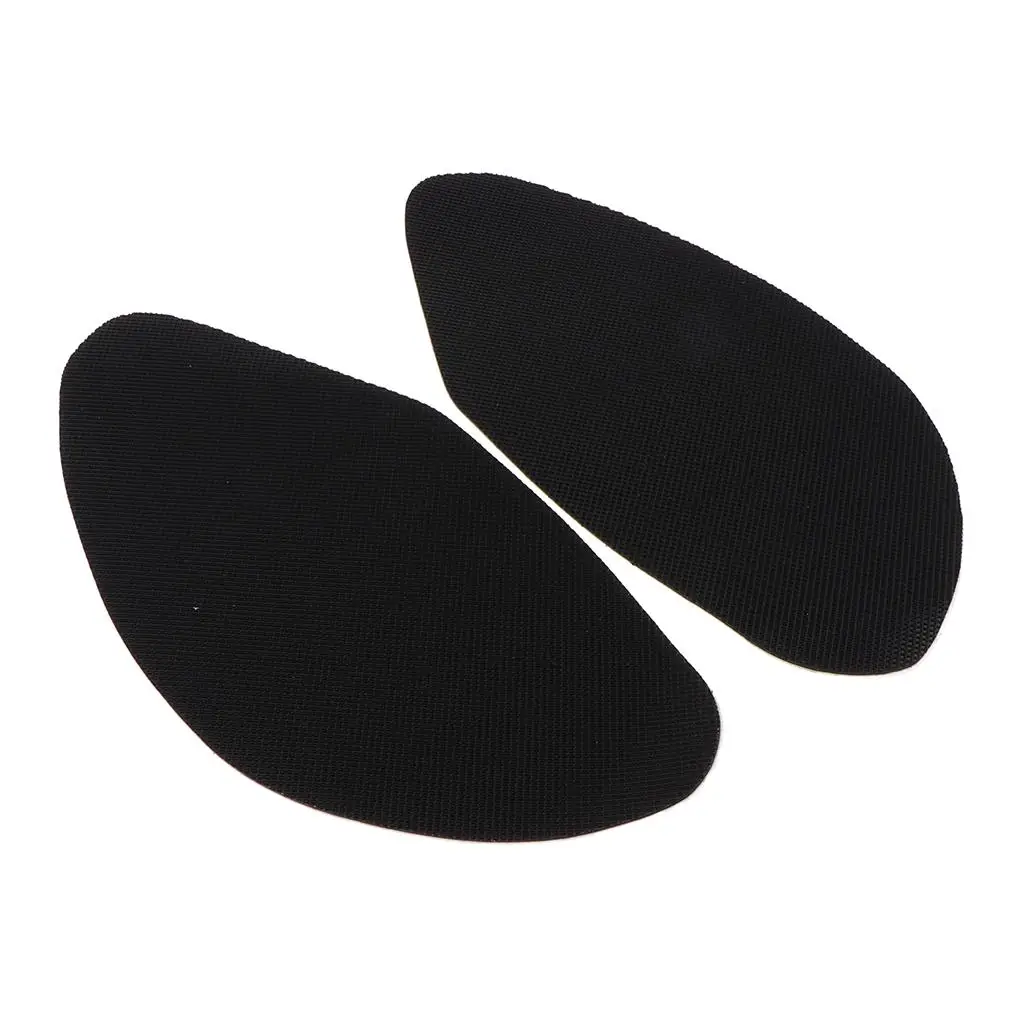 Gas Tank Traction Pads Rubber Side Grip Protector Decal for Suzuki GSXR Motorcycle Accessory Black