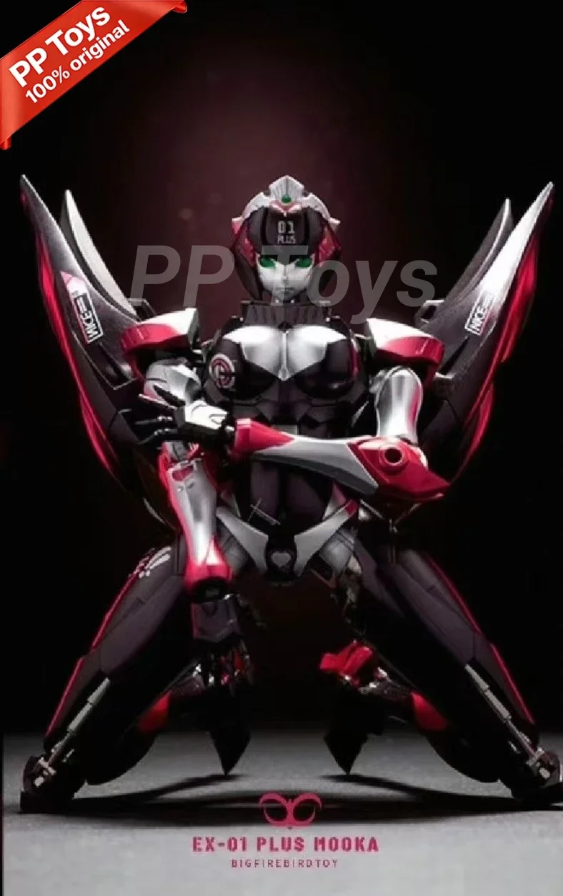 In Stock BIGFIREBIRD BUILD MOCHA MOKA EX-01 PLUS Transforms Into An ARCEE Alloy Sports Car and Transforms Into A Robot view 5
