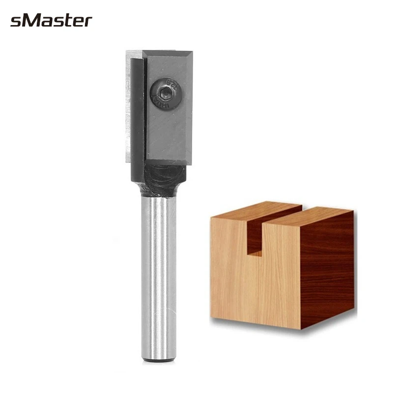 

Хвостовик 1/2 дюйма, вставной твердосплавный узор, сменные прямые фрезы, шаблонная фреза, прямая фреза