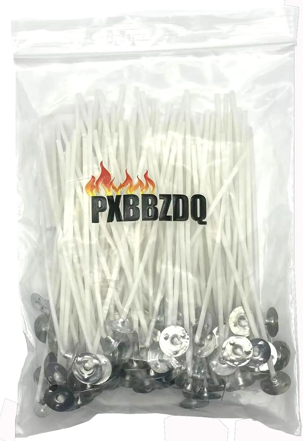 

12-Inch Pre-Waxed Candle Wicks, 100-Pack for Clean Burning and Versatile Candle Making