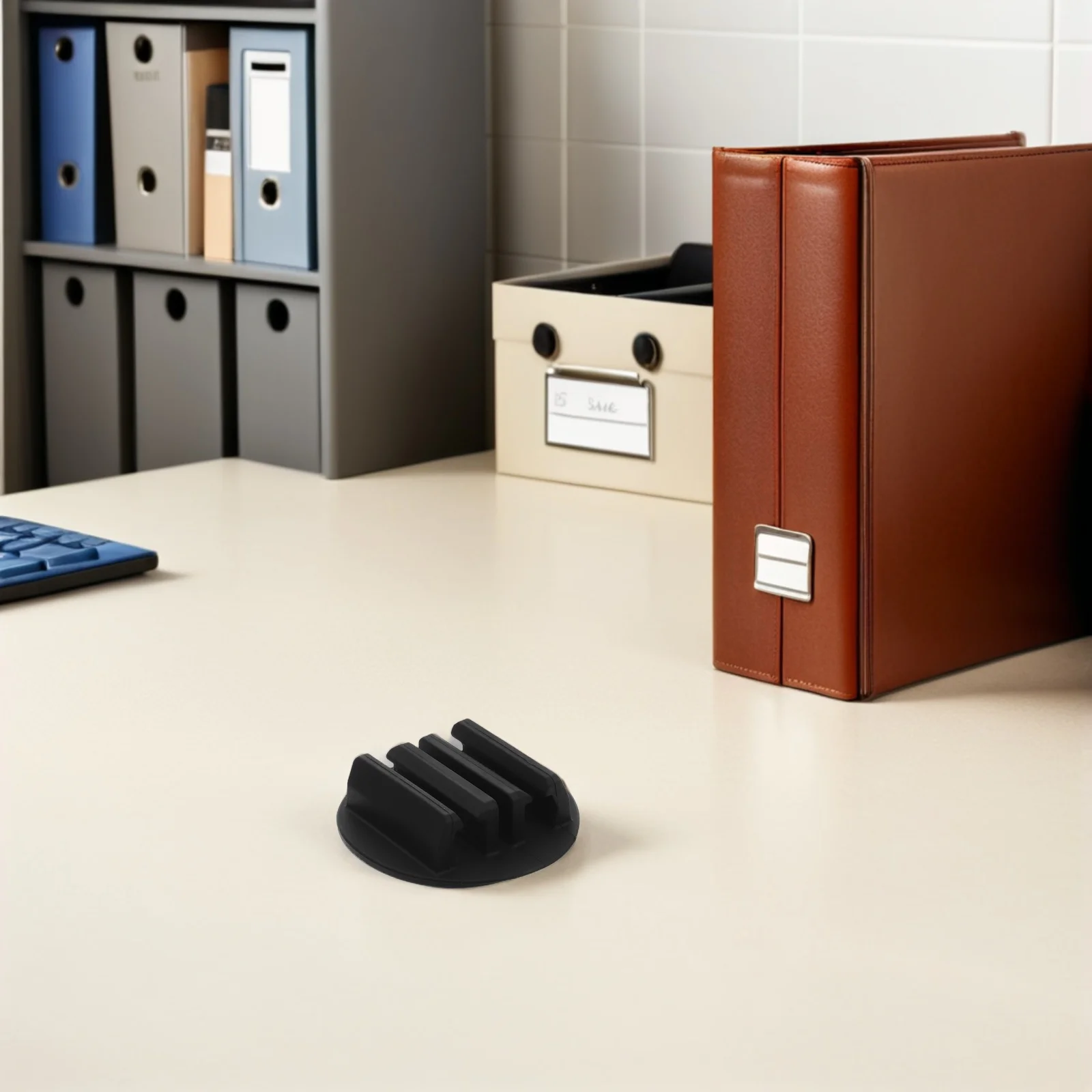 

4pcs Silicone Holder Round Organizer For Desk Wall Whiteboard Silicone Pen Holder For Desk School Office Supply Storage