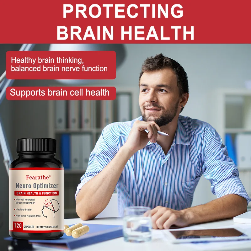 

Neuro Optimizer-Supports Brain, Focus,Thinking & Nerve System Health, Antioxidant, Anti-aging, Promotes Metabolism, 120 Capsules