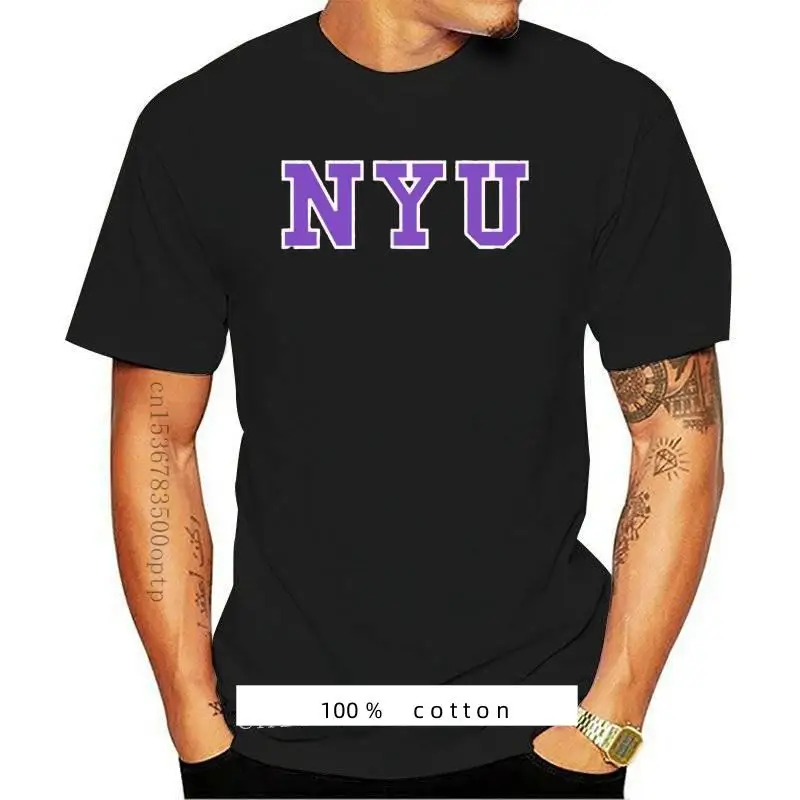 

New York University - Nyu Popular Tagless Tee T-ShirtNew T Shirt Spring Summer