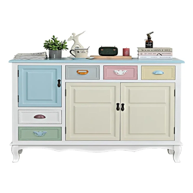 

Simple and modern large-capacity storage entrance cabinet at the home door