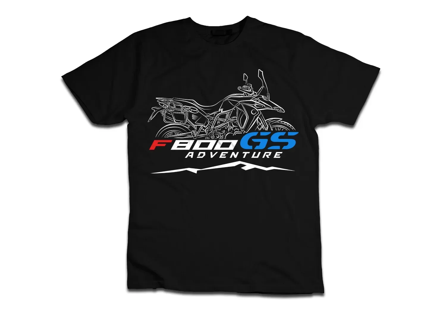 2024 Men T Shirt Casual F800GS Adventure Motorcycle for ADV Riders T-shirt Graphic Summer Short Sleeves 100% Cotton S-3XL Tee