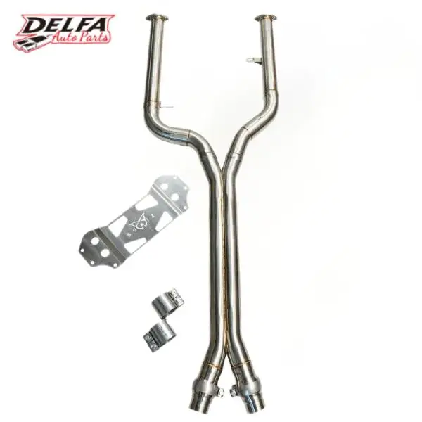 Delfa Factory outlet Car Exhaust System Mid pipe For BMW M3 G80/G8X 3.0T 2021-2022 High performance Stainless steel Exhaust Pipe