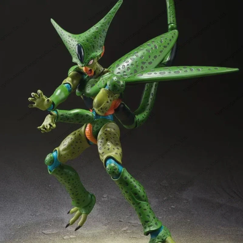 

Original Bandai SHFiguarts Dragon Ball Z First Form Cell Figure Anime Genuine Action Model Toy