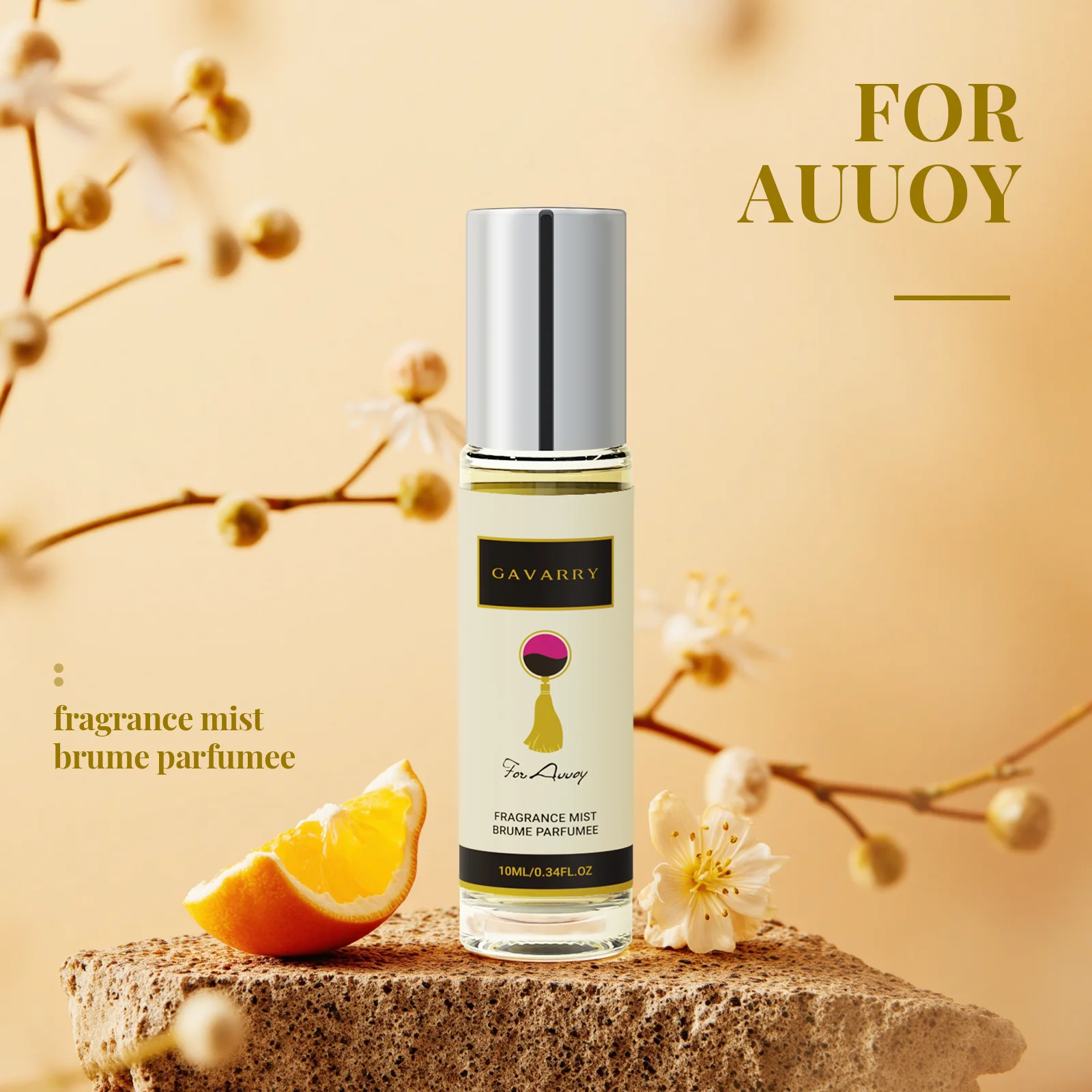 

Ladies' eau de toilette 10ml, long-lasting fragrance, refreshing and fresh floral oriental scent, fashionable fragrance, elegant