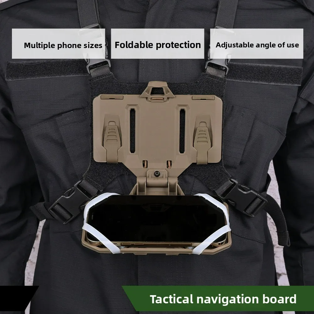 التكتيكية مول للطي مجلس الملاحة CS العسكرية الادسنس لوحة مول الناقل مجلس حامل هاتف المحمول جبل الملحقات #2