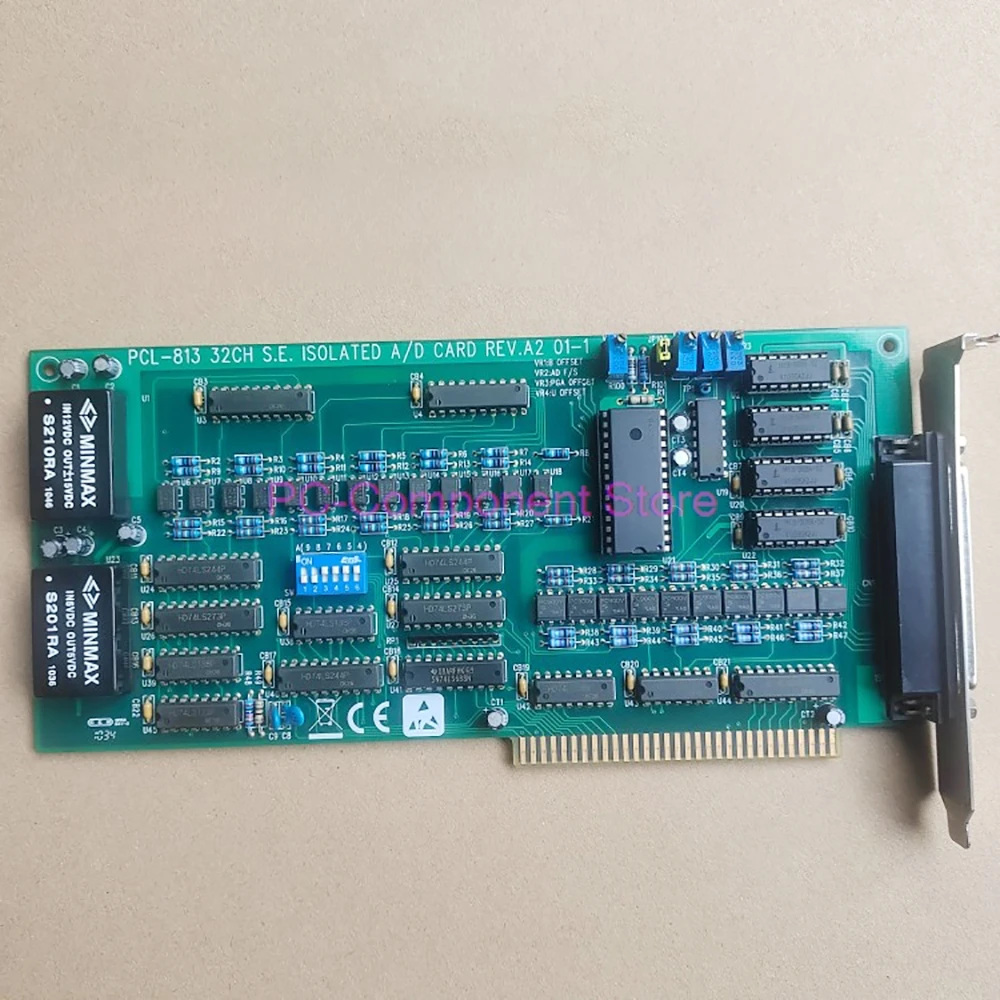 Data Capture Card 32-Channel Single Ended Isolated AD Card Converter For Advantech PCL-813 REV.A2