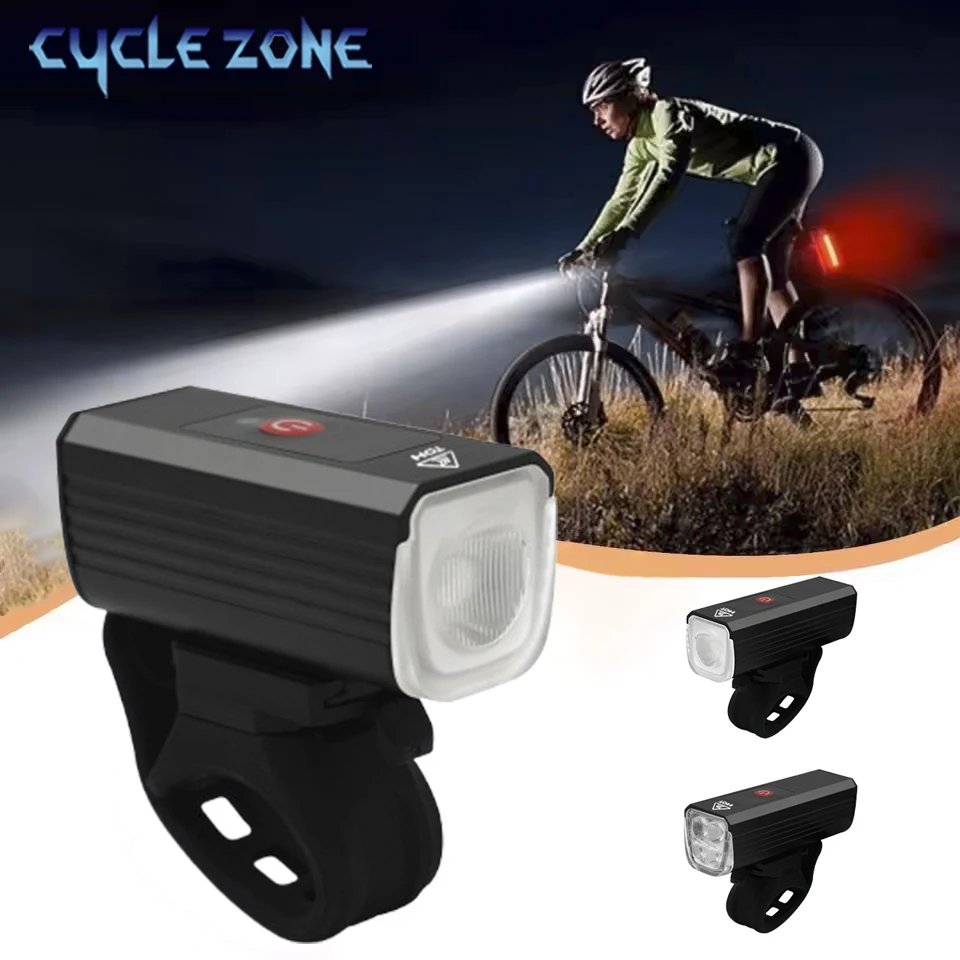 

Smart Light Sensing Bicycle Front light 5 Modes Cycling LED Front Light Type-C Rechargeable Cycling Head Lamp for Riding Safety