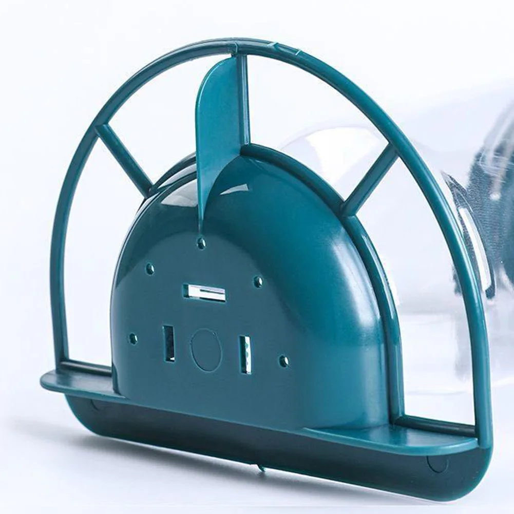 Window Mounted Acrylic Bird Feeder for Hummingbirds Offering Full Visibility and Secure Non-Invasive Installation