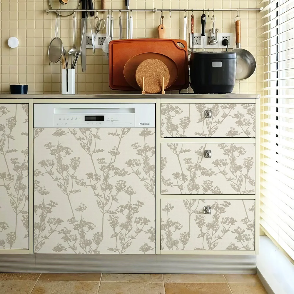 

Simple Branch Wallpaper Self-adhesive Waterproof Bedroom Wallpapers Peel and Stick Furniture Cupboard Sticker Home Decoration