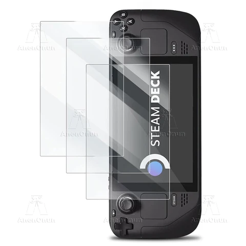 Steam Deck/Steam Deck OLED Tempered Glass Screen Protector 2.5D Curved…