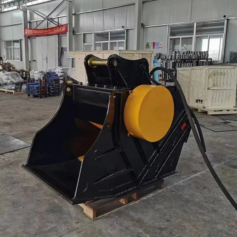 2025 High-Speed Vibration Crusher Bucket, Break Concrete Pavements & Slabs with Minimal Noise