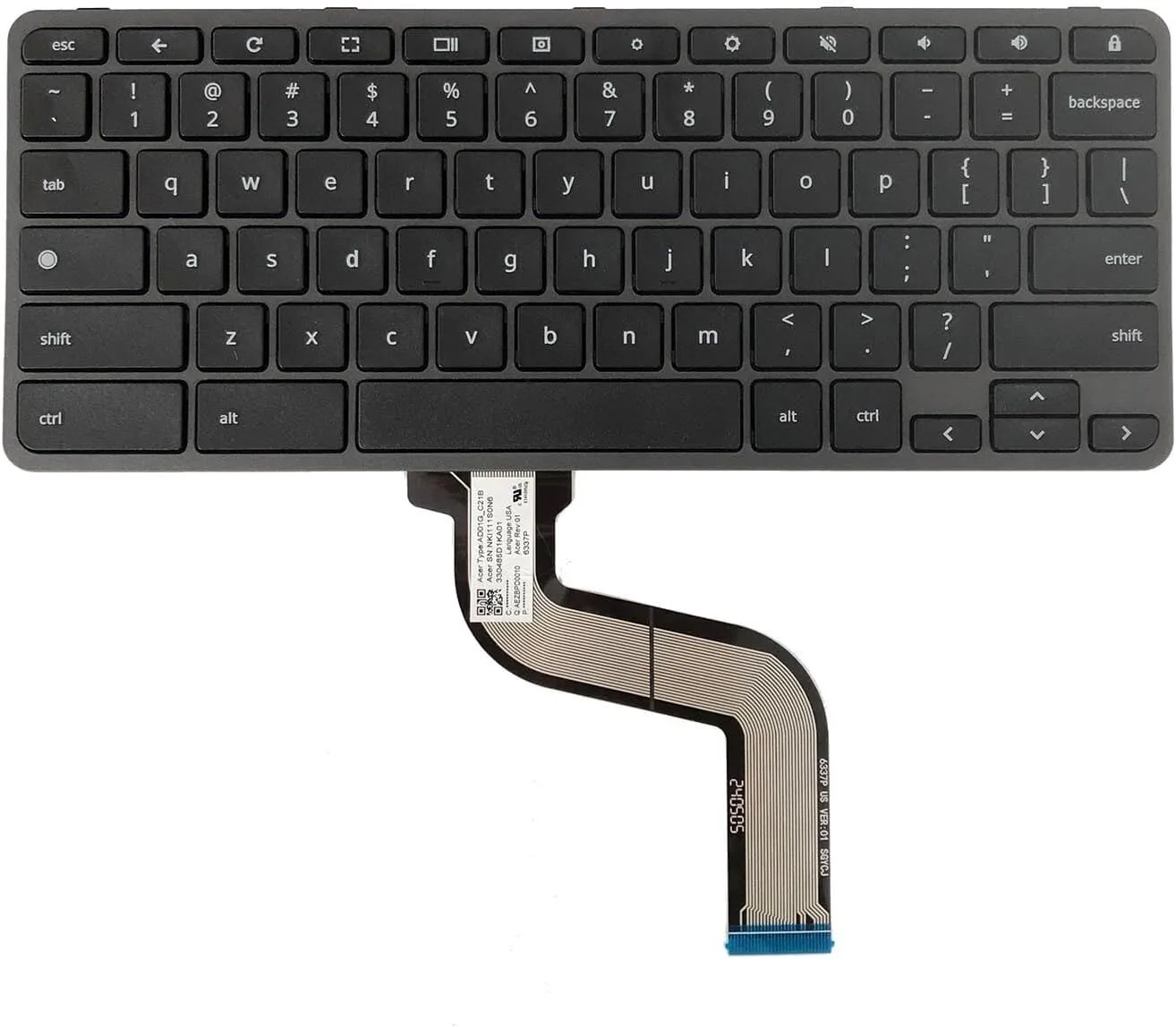 

Новая клавиатура США для Chromebook Spin 511 R756T R756TN R856T R856TN NK.I111S.0N6