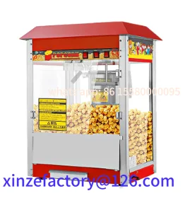 

Customizable Factory Direct Electric Automatic Popcorn Maker Popcorn Making Machine Commercial Machine
