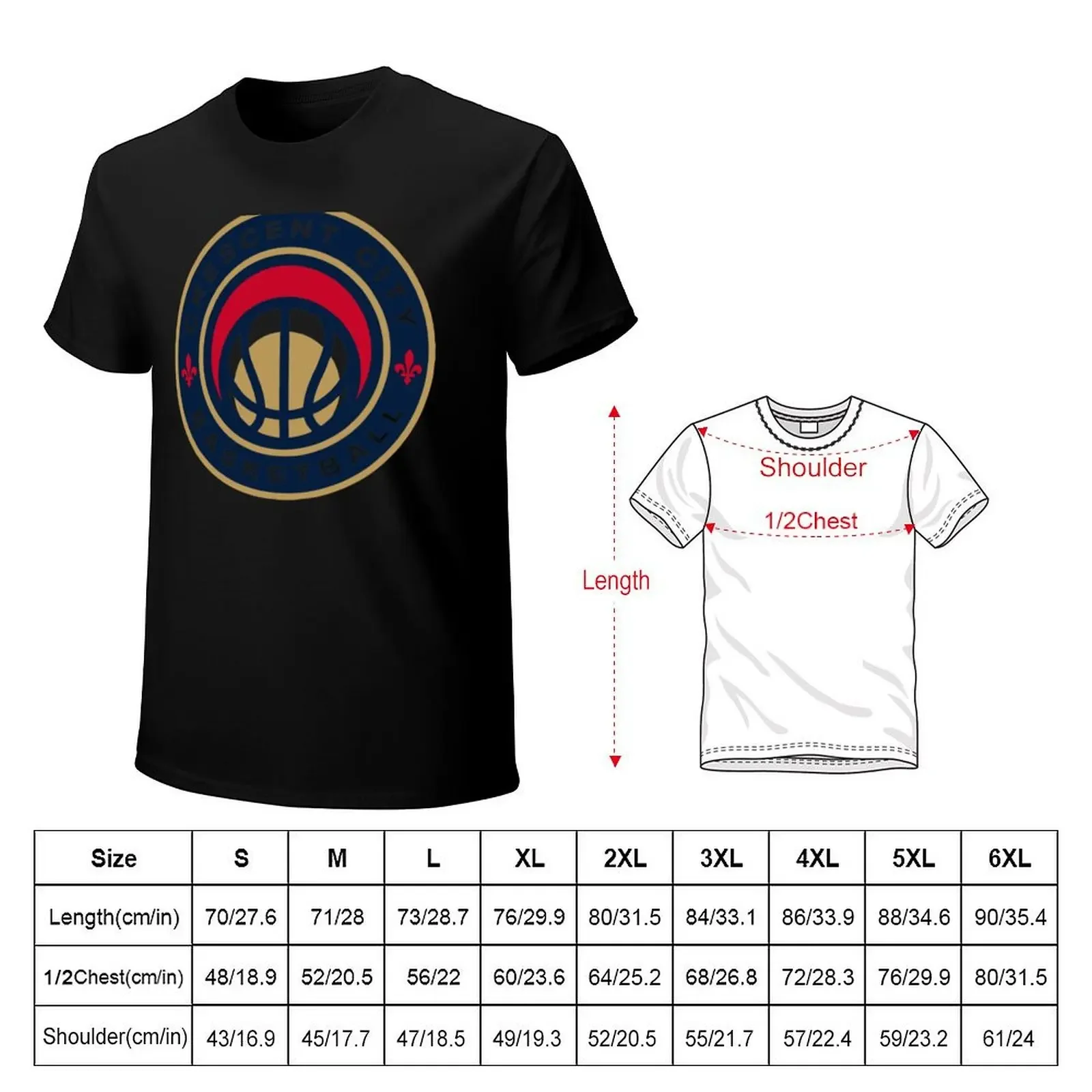 crescent city basketball T-Shirt quick-drying sweat blanks men t shirts high quality