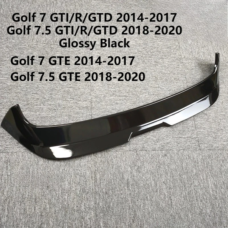 2014-2020 voor VW Golf 7 7.5 MK7 7.5 R GTI GTD GTE Rlijn Spoiler Dak Lip Staart Fin Wing Deksel guard Board Kits Tuning Accessoires