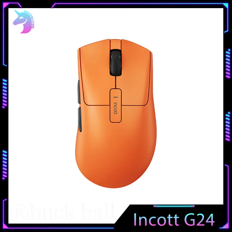 

Incott G24 Wireless Mouse Gaming Mouse G24 Pro 2mode Paw3950 Light Weight Mouse Support 8k Receiver 32000dpi Game Mouse Gift