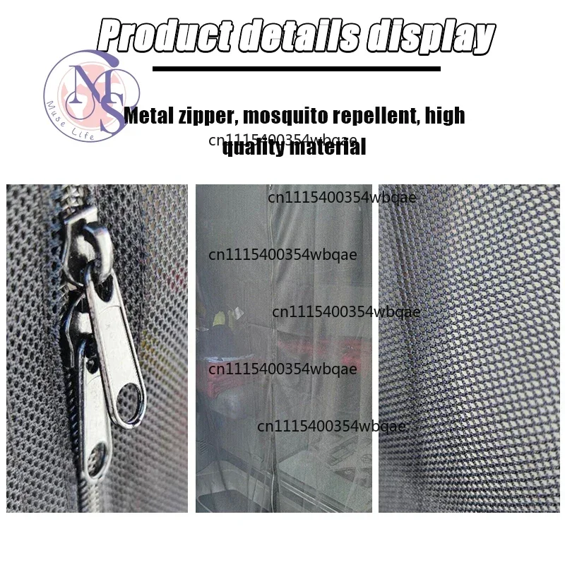 ZOCI-FOR-Magnetic Mosquito Insect Screen Net For VW T5 T6 Sliding Door Camper Van Replacement Parts