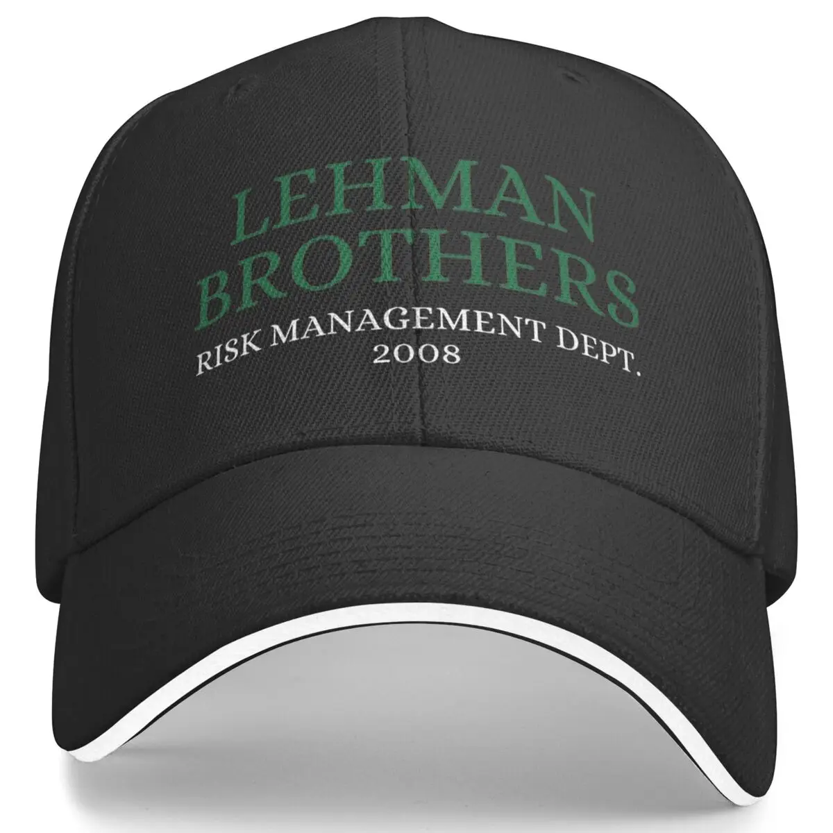 

Unisex Lehman Brothers Risk Management Dept 2008 Baseball Caps Vintage Distressed Washed Sun Cap Adjustable