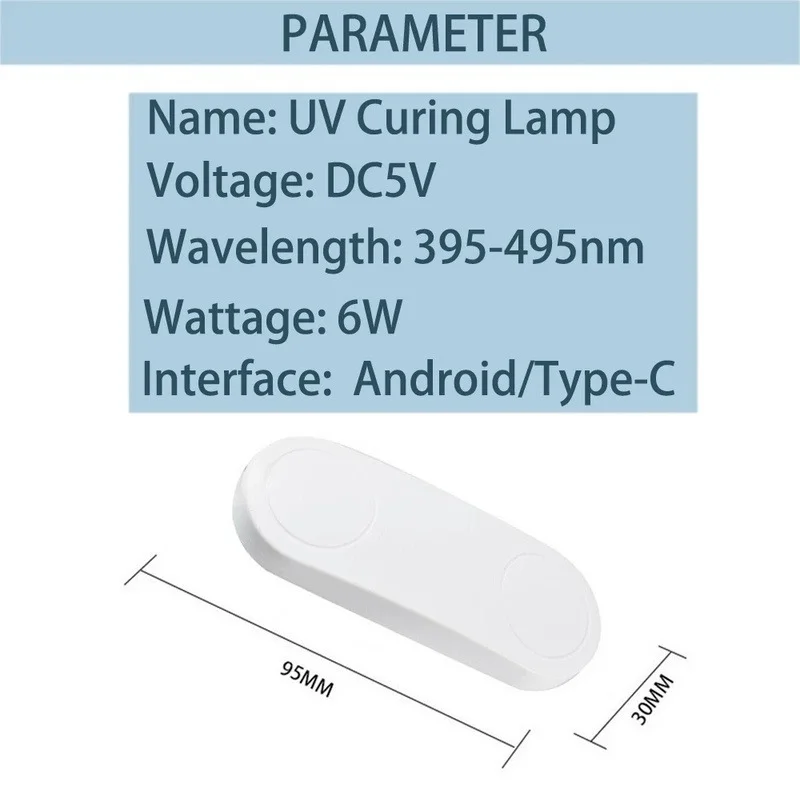 Mini Usb 6W Nail Drying Lamp Machine Portable 3 LED UV Manicure Lamp Nails USB Cable Home Use Nail Lamp Small Desk Drying Nail