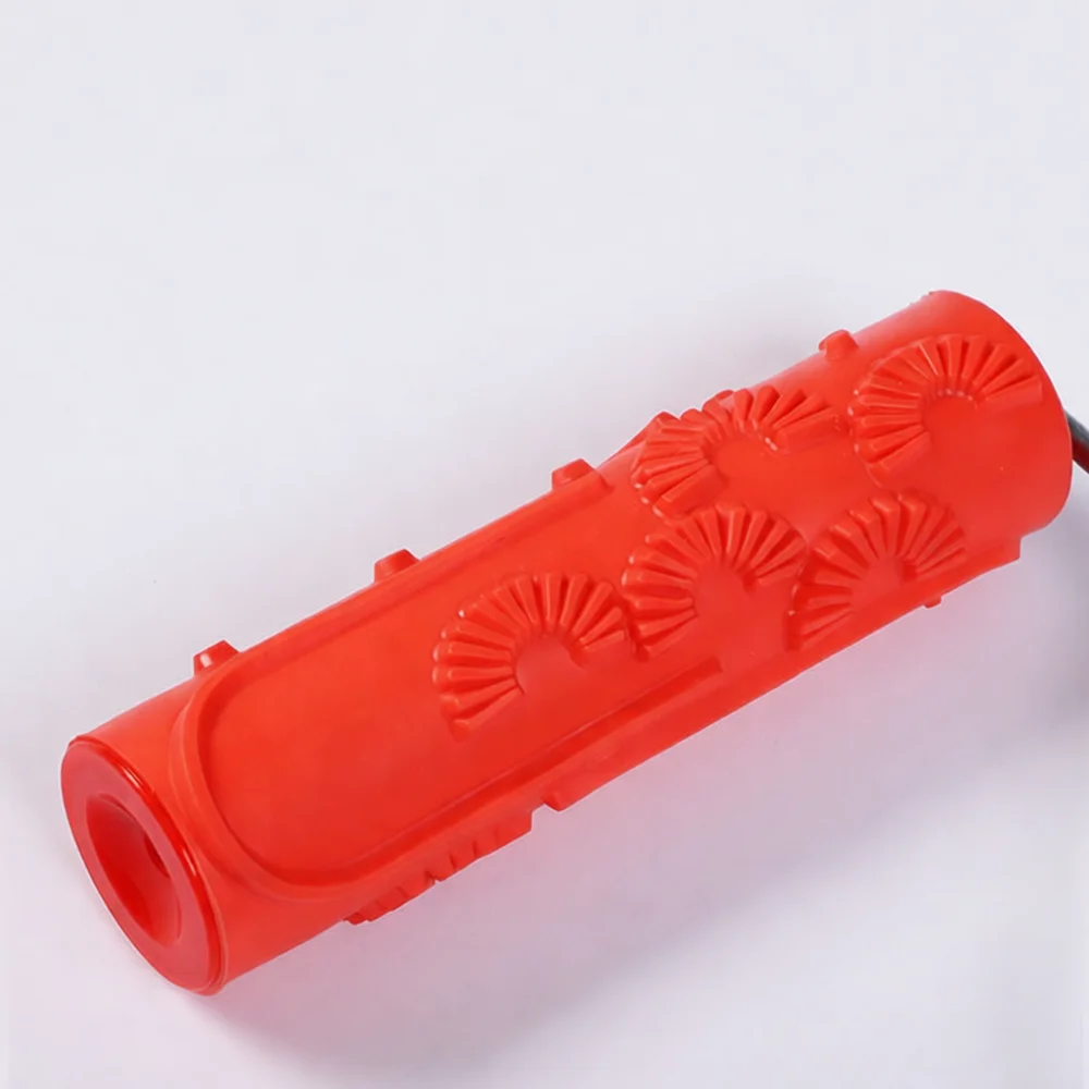 Decorative Rubber Roller Wood Grain Embosser Tool For Wall Texture Painting DIY Home Improvement Art Projects